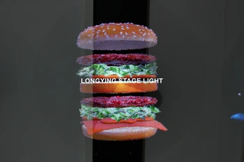 

Free Shipping 2pcs/Lot Portable Led Fan Lights Holographic 3D Visual Display Holographic Advertising Light For KTV, Bars, Studio