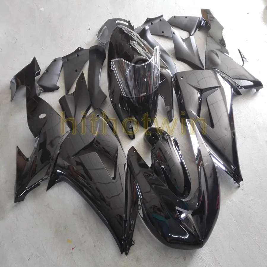 Пользовательские мотоцикла Обтекатели для ZX10R 2006 2007 ZX 10R 06 07 комплект боди +