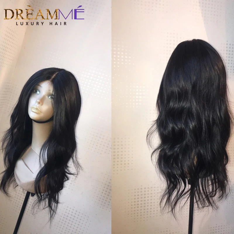 

Brazilian Natural Wave Human Hair Wigs For Black Woman Glueless Full Lace Human Hair Wigs With Baby Hair Remy Pre Plucked Dream