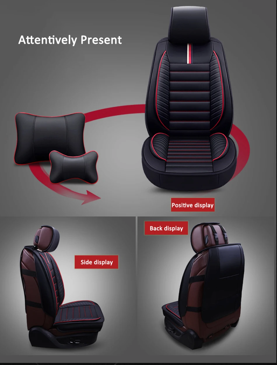 Универсальный кожаный Авто сиденья для hyundai solaris ix35 i30 ix25 Elantra акцент tucson автомобильные аксессуары-стиль