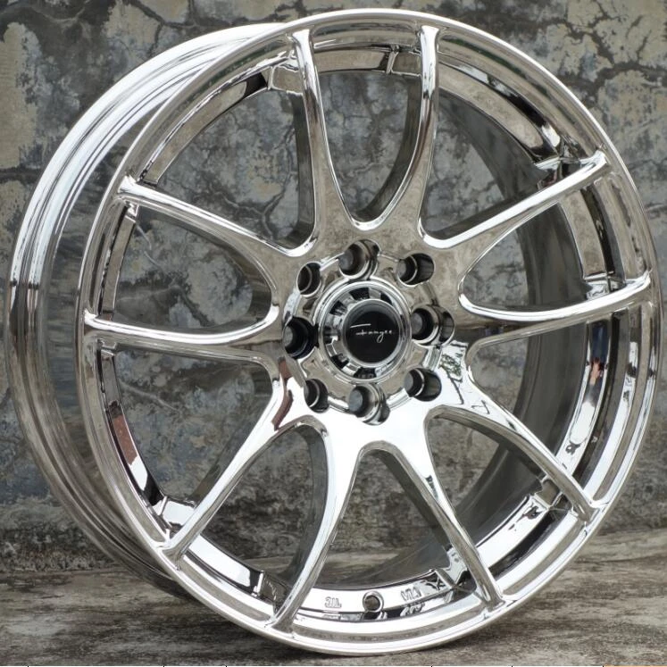 Chrome 16 Inch 16x7 0 4x100 4x114 3 Car Alloy Wheel Rims Wheels Aliexpress