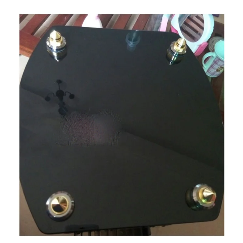 I Key Buy 4PCS DIY Speaker Suspension Pin Amplifier Amp Sound Foot Nail Pad Rack Speakers Stand Feet Shocking Proof1