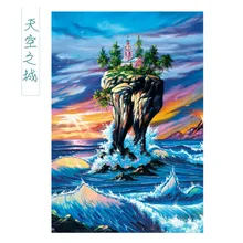 Декомпрессия 150 шт. 1000 шт. деревянные бумажные головоломки игрушки знаменитый пейзаж головоломки 1000 шт. Пазлы для взрослых