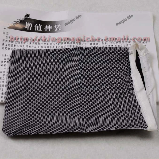 

Magical Increase Bag for coin magic 14x11x2.5cm magic bag magic props 20pcs each lot