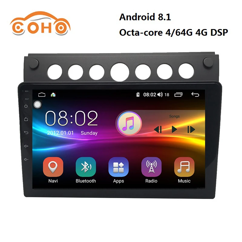 

Car audio Android 8.1 4/64G 8-core for 2009-2013 Proton Lotus L3 with Radio BT GPS navigation support WIFI 4G internet and DSP