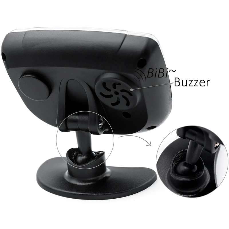 4 Sensors 22mm LCD Backlight Display Car Parking Sensor Reverse Backup Radar Ultrasonic Detector Parktronic 6 Colors