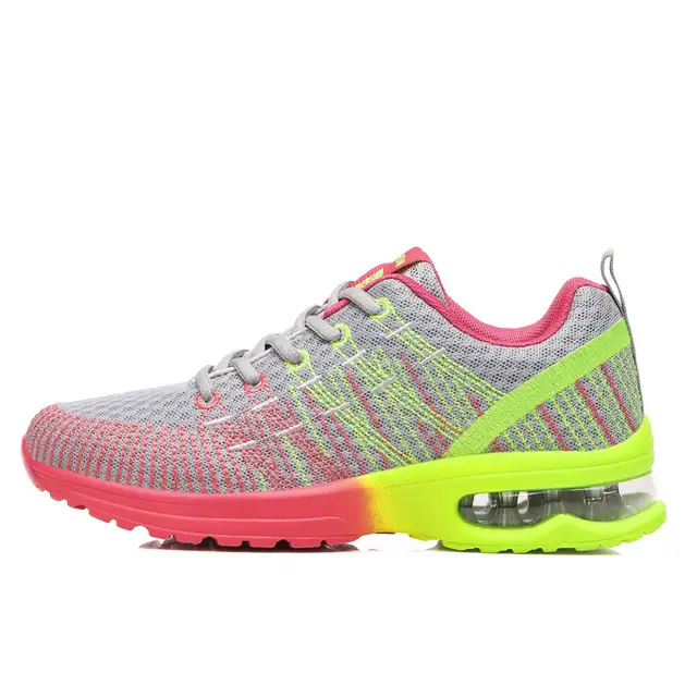 cushioned athletic shoes
