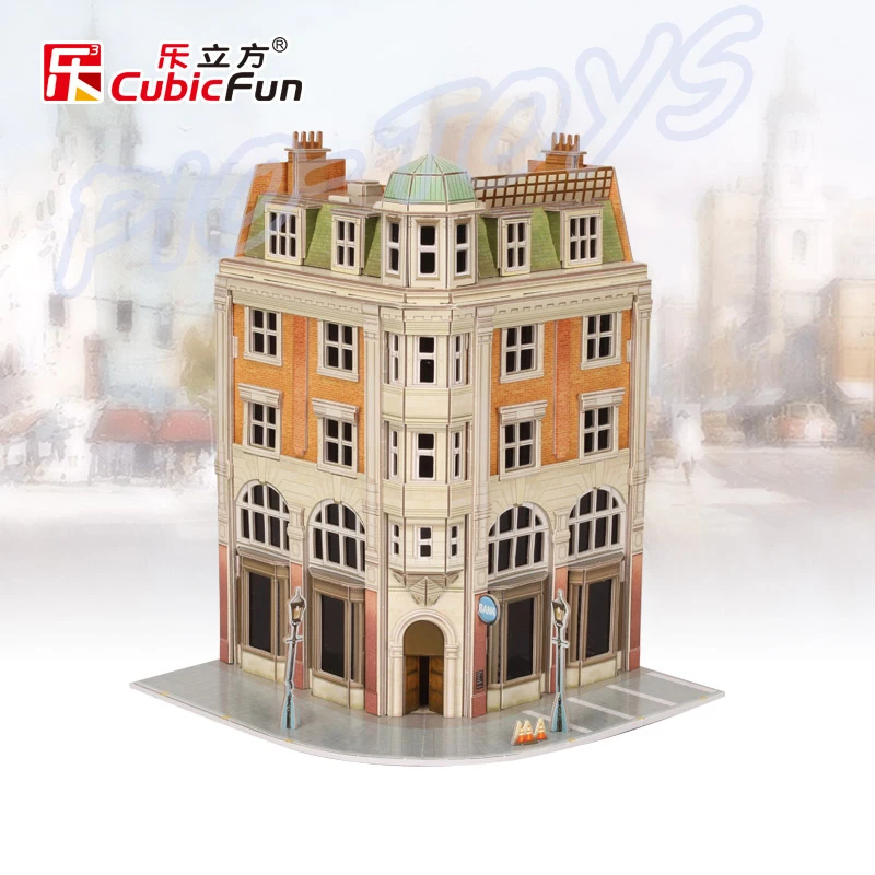 Новое поступление подарок Jigscape London Street 3D головоломка модель Строительство