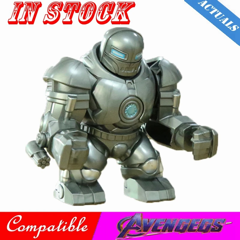 

Legoing Iron Man Movie Tony Stark Weapon Machine Mark 1 Super Heroes Model Figures Building Block Kids Toy Kit Legoings Creators