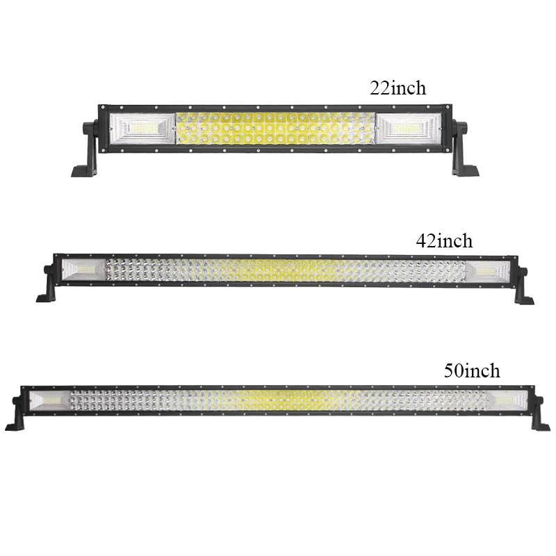 

22 42 50 inch LED Work Fog Light Bar Combo Truck Driving Off-road ATV Auto Car Led Light Bar Work Lamp Driving Lights