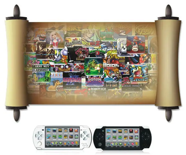 Лучшая 4,3 дюймовый цветной экран портативная игровая консоль 8 Гб памяти не для psp консоль для nes игр TF карта видео музыкальная камера