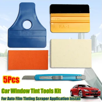 

5pcs Car Window Tint Tools Kit for Auto Film Tinting Scraper Application Install