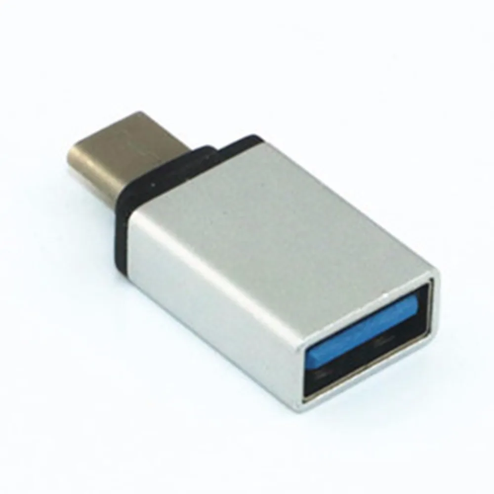 Адаптер usb type C OTG алюминиевый USB штекер к 3 0 тип A разъем конвертера для MacBook Pro Google