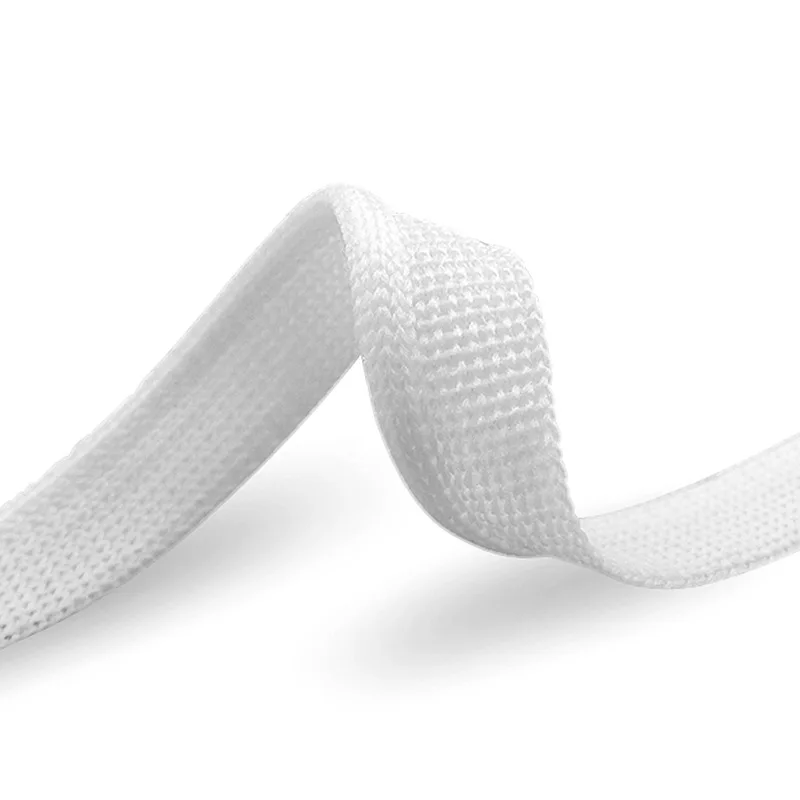 

free Shipping high quality white Polyester polyester cord tape, Piping tape, bias Tape with cord, size:10mmfor DIY accessories