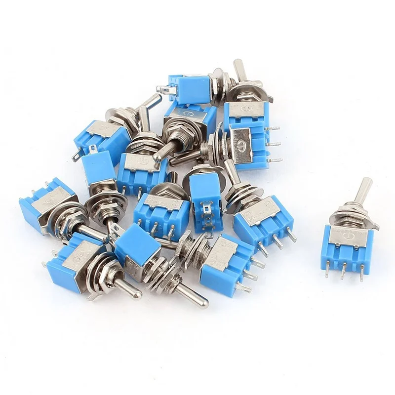 15 шт. микропереключатель GTBL AC 125 в 6A SPDT ON 3 Pin фиксация|Выключатели| |
