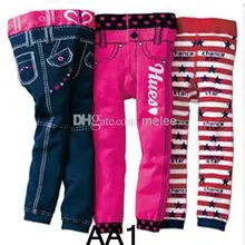 Штаны для малышей Детские леггинсы 12 шт./лот малышей Колготки принять Размеры выберите От 0 до 4 лет