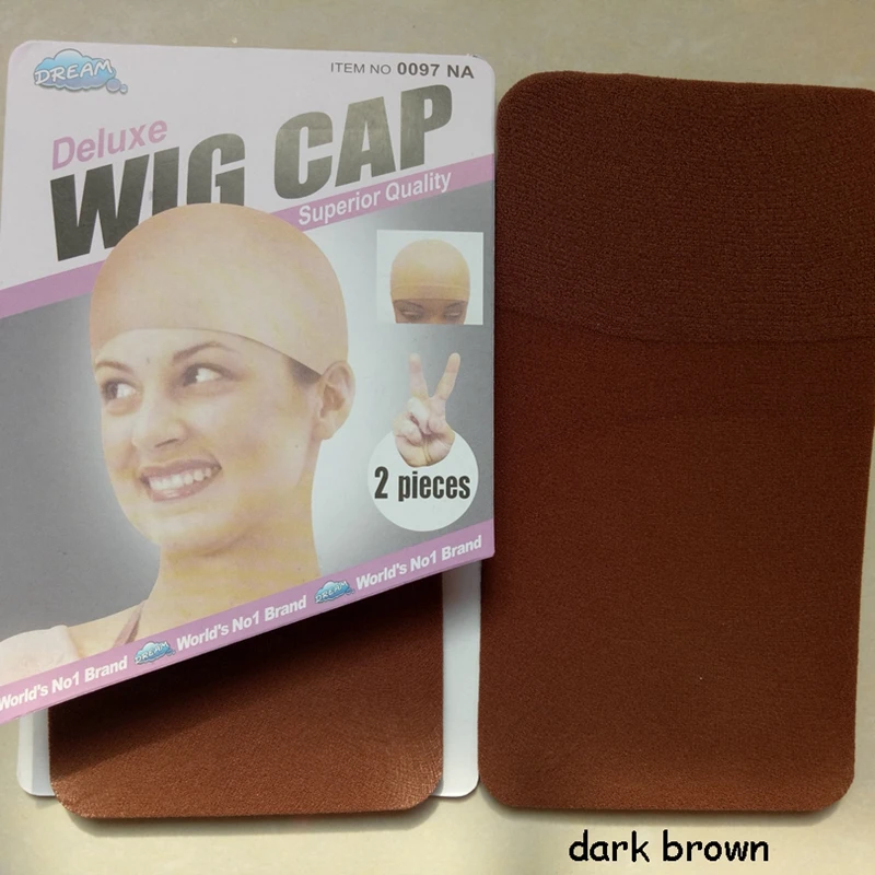 16-24pcs New Deluxe Dream Wig Cap Polyester Hairnet Hair Mesh Wig Weaving Cap Stretchable Elastic Hair Net