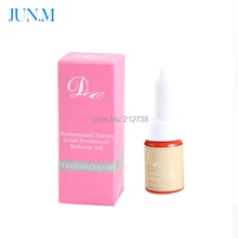 Высокое качество Перманентный контур для лица пигмент для губ цвет профессиональная татуировка цвет для губ 10 г/шт