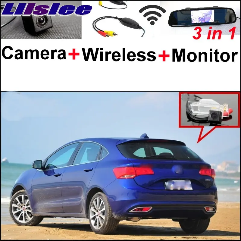 

Liislee 3 in1 Special Rear View Camera + Wireless Receiver + Mirror Monitor EASY DIY Parking System For FIAT Ottimo 2014 2015