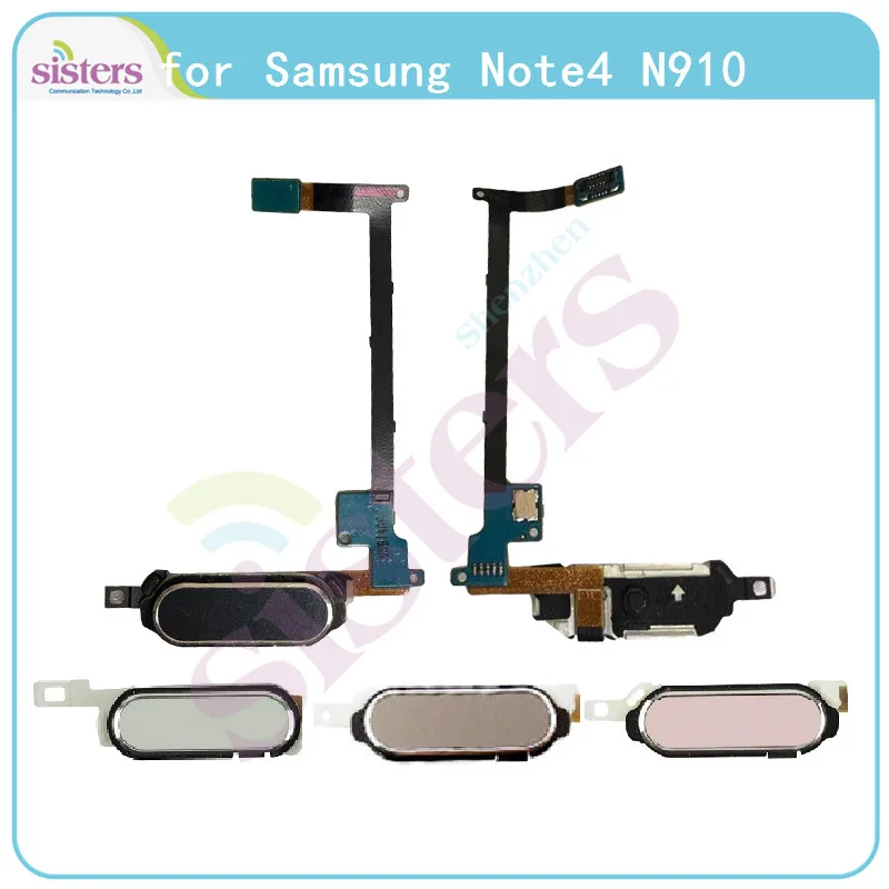 Fingerprint Flex Cable For Samsung Galaxy Note 4 N910 Home Button Flex Cable for Samsung N910 N910C N910A Touch Sensor Original (2)