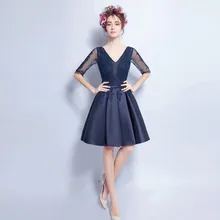 Verdadeiro Bilder Sheer decote frisada de cristal curto Prom vestidos V Zurück Cocktail vestidos de festa