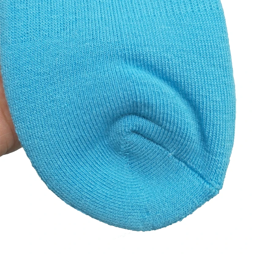 Для мужчин Для женщин голубой чулки колено высокие футбольные носки белый полосатый Полотенца дно Футбол носки Размер для EU37-45/US6-10, FS10