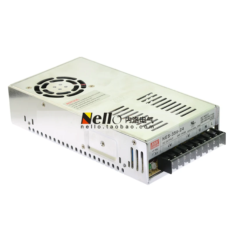 

[SA]Taiwan Ming Wei (MW) switching power supply 350W 24V NES-350-24--3pcs/lot
