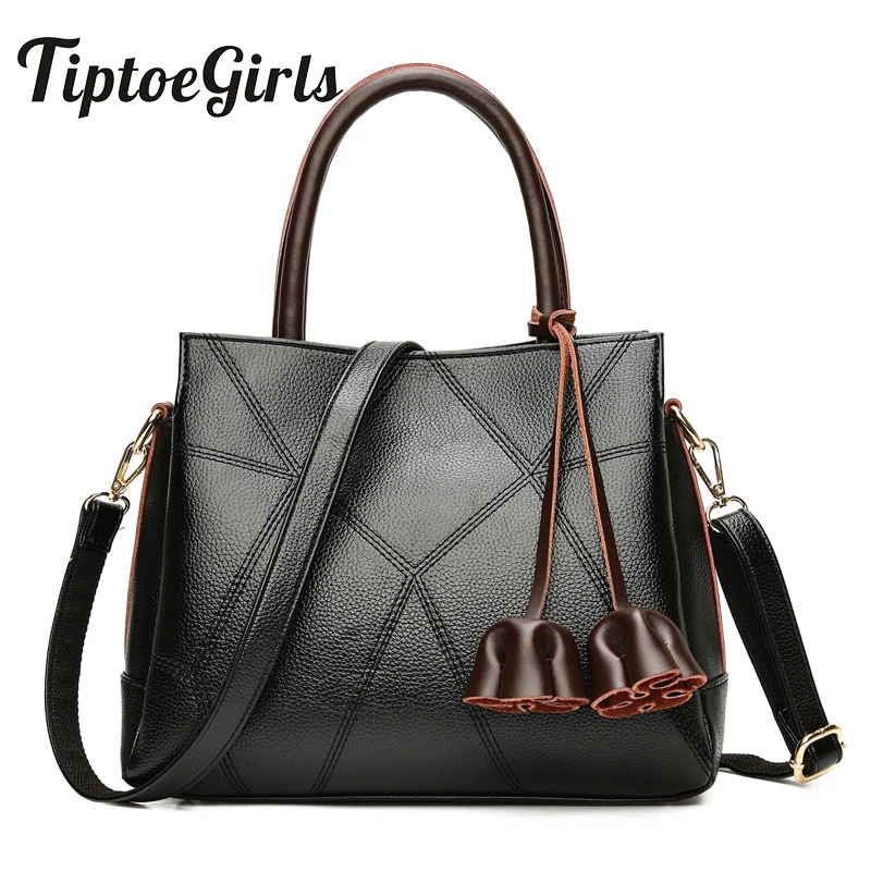 

The New Stitching Handbags Korean Wild Atmosphere Portable Fashion High-Capacity Shoulder Messenger Bag