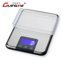 15kg / 1g LCD Display Electronic Scales Multifunction Household Weight Balance Scale Stainless Steel Kitchen Scale Jewelry Scale