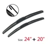 APPDEE Wiper Front & Rear Wiper Blades Set For BMW X5 F15 2013 - 2018 2017 2016 Windshield Windscreen Window 24"20"12" 2