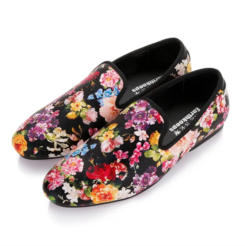 loafers with flowers