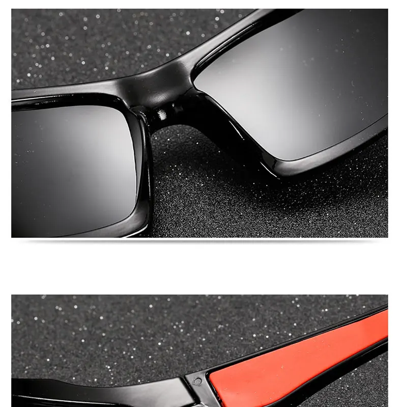 Поляризованные рыболовные солнечные очки для мужчин и женщин, спортивные очки, открытый туристический велосипед, очки ночного видения, очки для вождения с коробкой