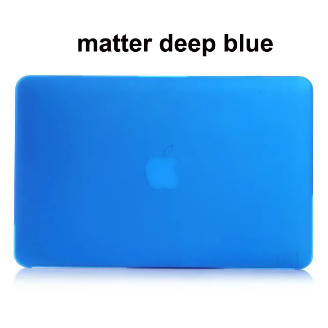 Матовый чехол для ноутбука, защитный чехол для mac book macbook pro 12 13 air 11 13 15,4 touch bar, чехол для ноутбука, аксессуары для компьютера - Цвет: 10