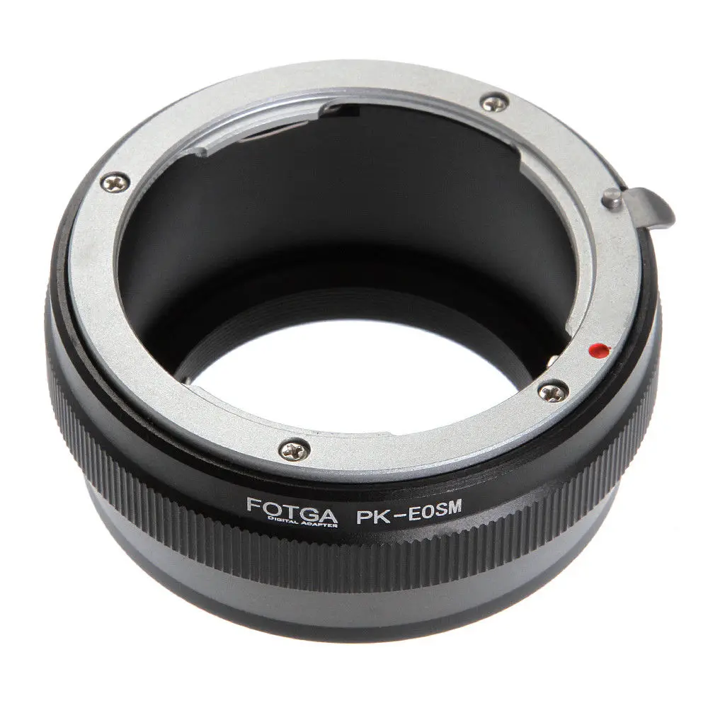 FOTGA переходное кольцо для Pentax PK K объектив для Canon EOS EF-M M2 M3 M6 M10 M50 M100 беззеркальная камера