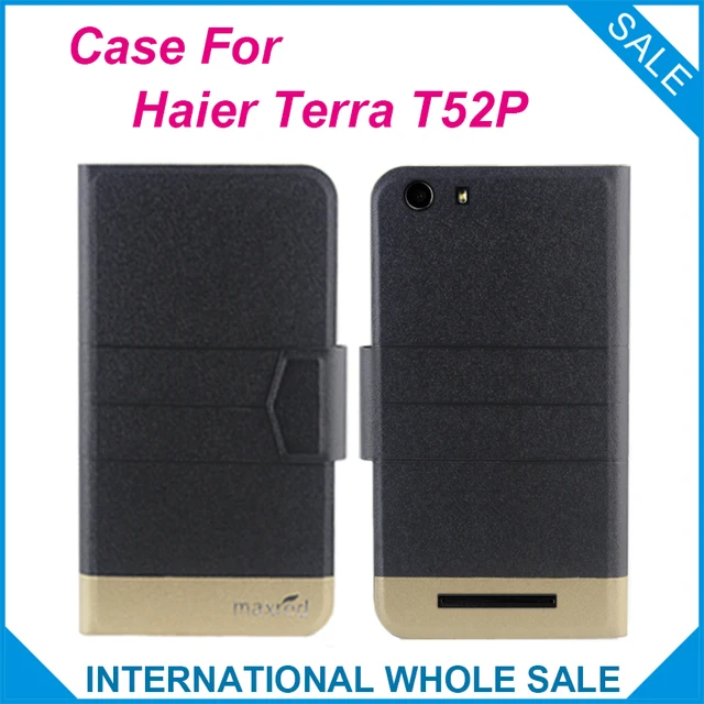 Best Offers Super! 2017 Haier Terra T52P Case New Arrival 5 Colors Factory Direct Flip Leather Exclusive Case For Haier Terra T52P Cover