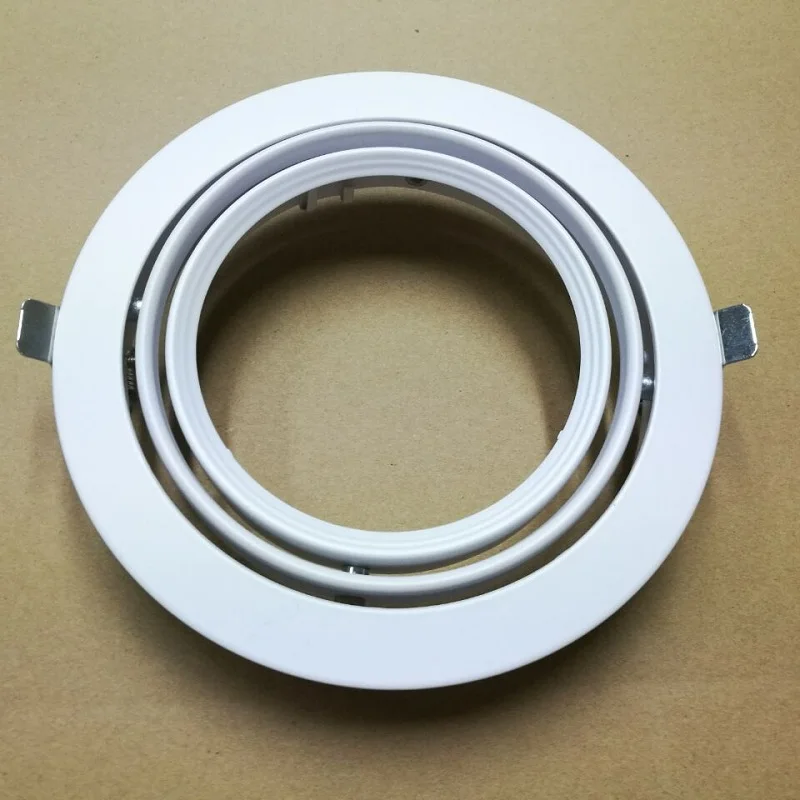 Round Embedded AR111 Lamp Holder Par30 Spotlight Stand shell D170MM X6