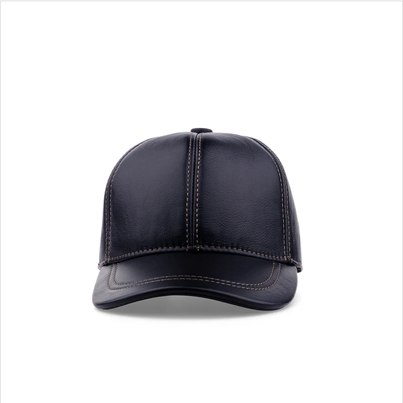 Svadilfari оптом зима Натуральная кожаные кепки для Для мужчин Для женщин ушей высокое качество овчины Бейсбол шапки Новинка