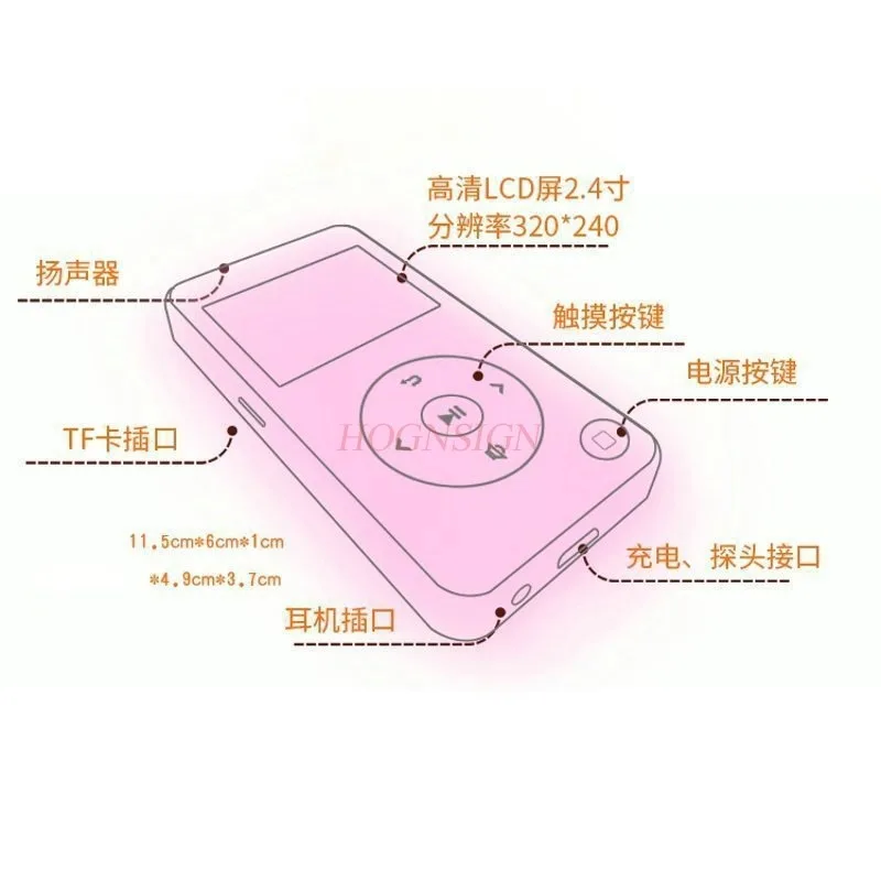 Fetal Heart Monitor Portable Education Instru Diagnostic Tool Pregnant Women Home Non Radiation Med