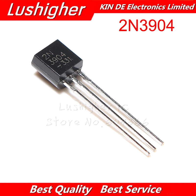 

100pcs Transistor 2N3906 2N3904 2N4403 2N2907 2N4401 2N2222 PN2222 2N5401 2N5551 TO-92 TO92 Transistor