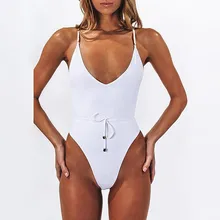 Бикини с высоким вырезом mujer бразильский купальник Цельные купальники без спинки для женщин купальный костюм с пуш-ап однотонные купальники Монокини