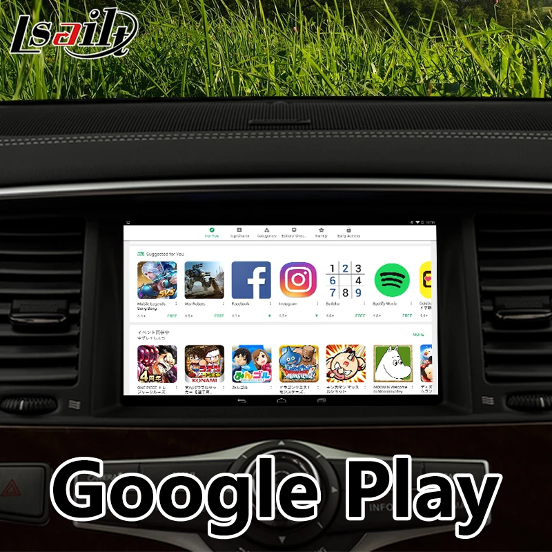 Plug & Play Android GPS caja de navegación para QX80 Infiniti interfaz Android compatible con carplay inalámbrico, control de perilla OEM por Lsailt Plug & Play Android GPS caja de navegación para QX80 Infiniti interfaz Android compatible con carplay inalámbrico, control de perilla OEM por Lsailt