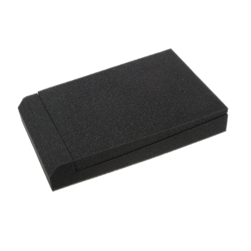 

2Pcs Sponge Studio Monitor Speaker Acoustic Isolation Foam Isolator Pads