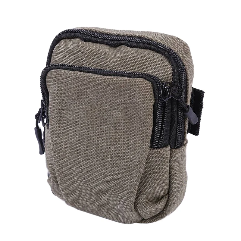2019 новые поясная сумка для мужчин открытый стиль Холст Легкий водостойкий на молнии спортивные сумки спортивные аксессуары
