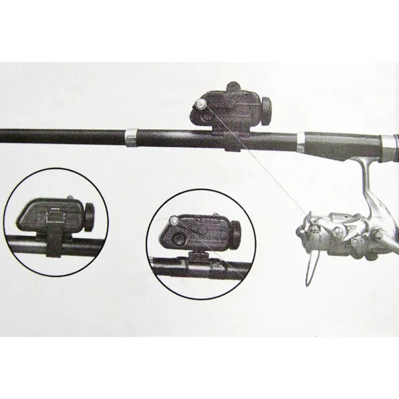 Водонепроницаемый Электронный Высокочувствительный светодиодный светильник, звуковой сигнал для рыбалки, индикаторный звонок
