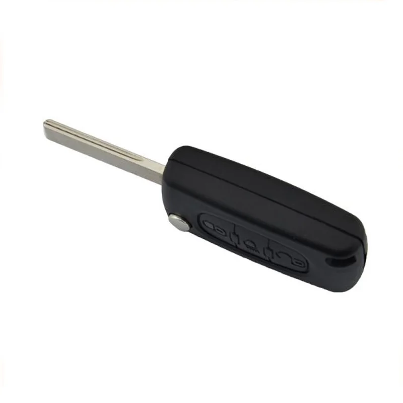 PREISEI 20 шт./лот 3 кнопки CE0523 светильник Автомобильный ключ для peugeot 207 407 дистанционный ключ оболочка паз без держателя батареи
