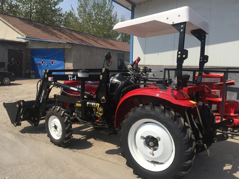 tactor with front end loader bucket (3)