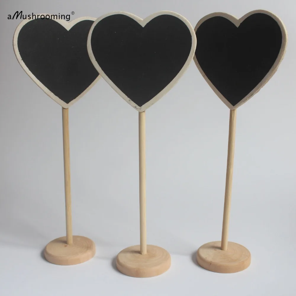 10pz Segnaposto Lavagna Legno con Base Matrimonio Decorazione Feste 10pz Segnaposto Lavagna Legno con Base Matrimonio Decorazione Feste
