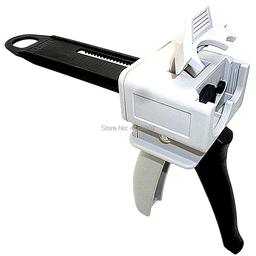 

50ml 2 Part Epoxy Glue Sealant AB Glue Gun Mixed 10:1 Adhesive Gun Manual AB Caulking Guns Epoxy Resin Silicone Dispenser Tool