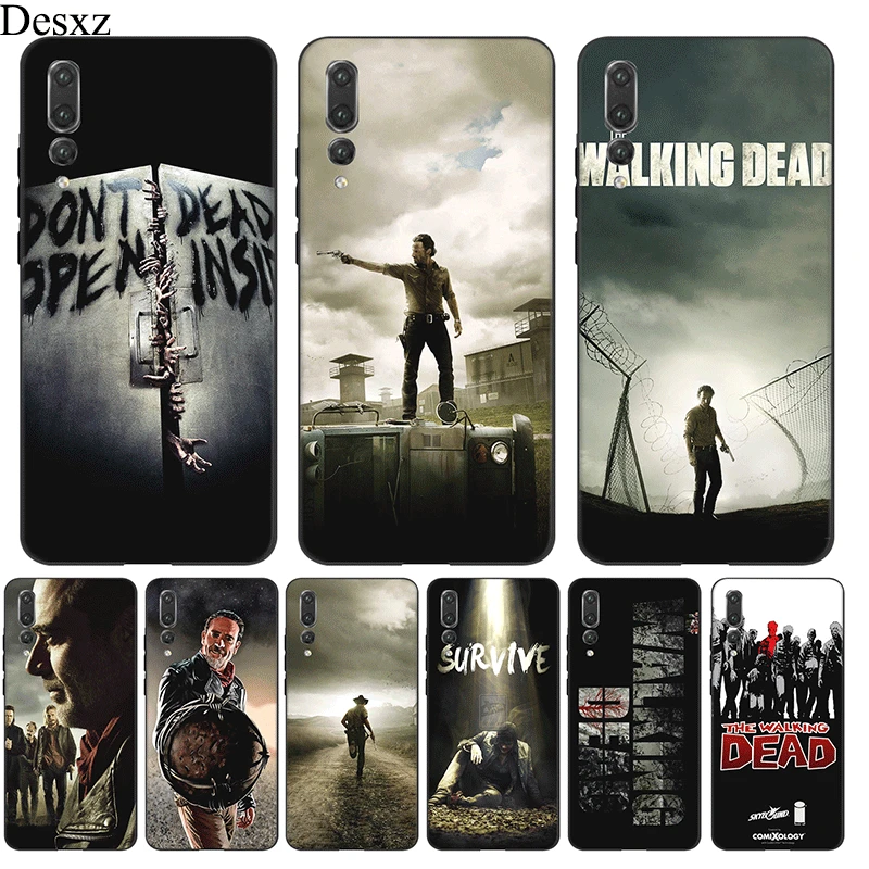 

Desxz Silicone Tpu Cell Phone Case Walking Dead For Xiaomi Redmi Note 5 6 4 4X 7 Pro 5A GO Prime Cover