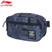 Li-Ning унисекс Городской Спортивный поясной полиэстер Классический город бег Сумка Подкладка спортивная сумка ABLM018 BJY038